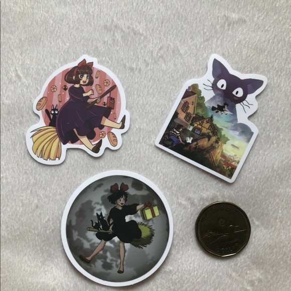 ❗️SOLD❗️x7 Studio Ghibli animation stickers - Picture 4 of 4